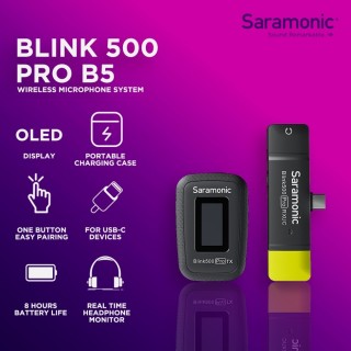 Saramonic Blink 500 B5 Pro Wireless Microphone System